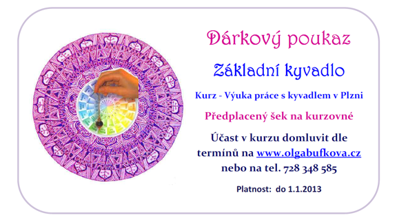 Poukazka na kyvadlo